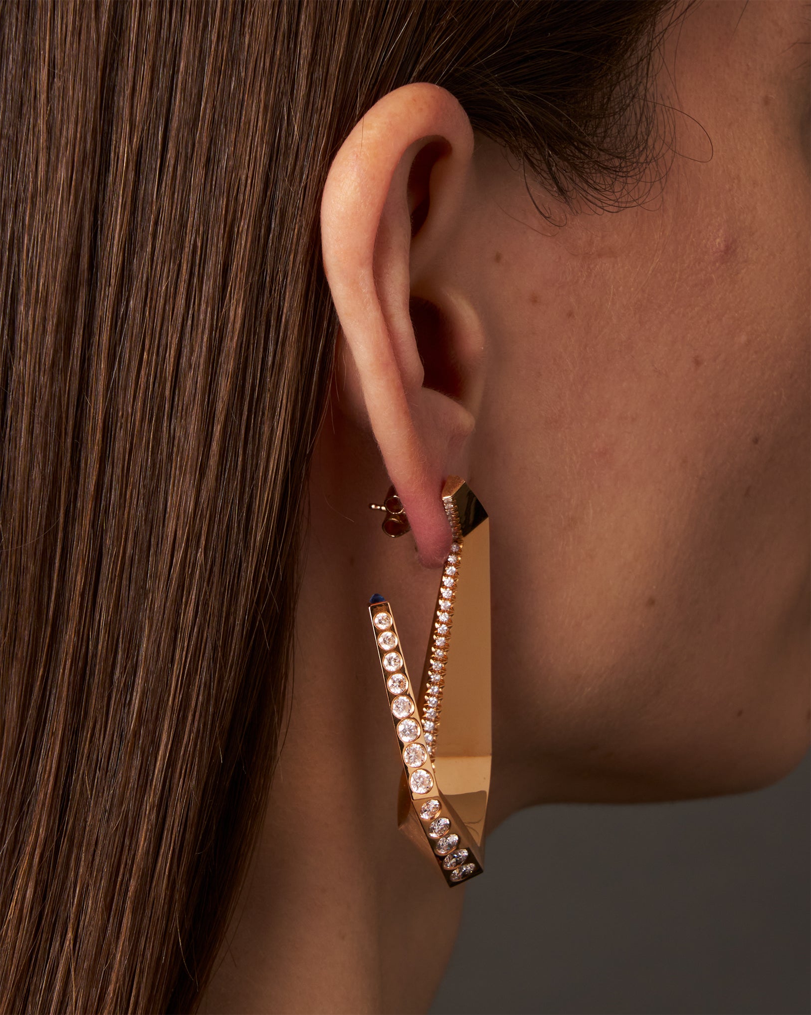 Buckle Hoop Earrings