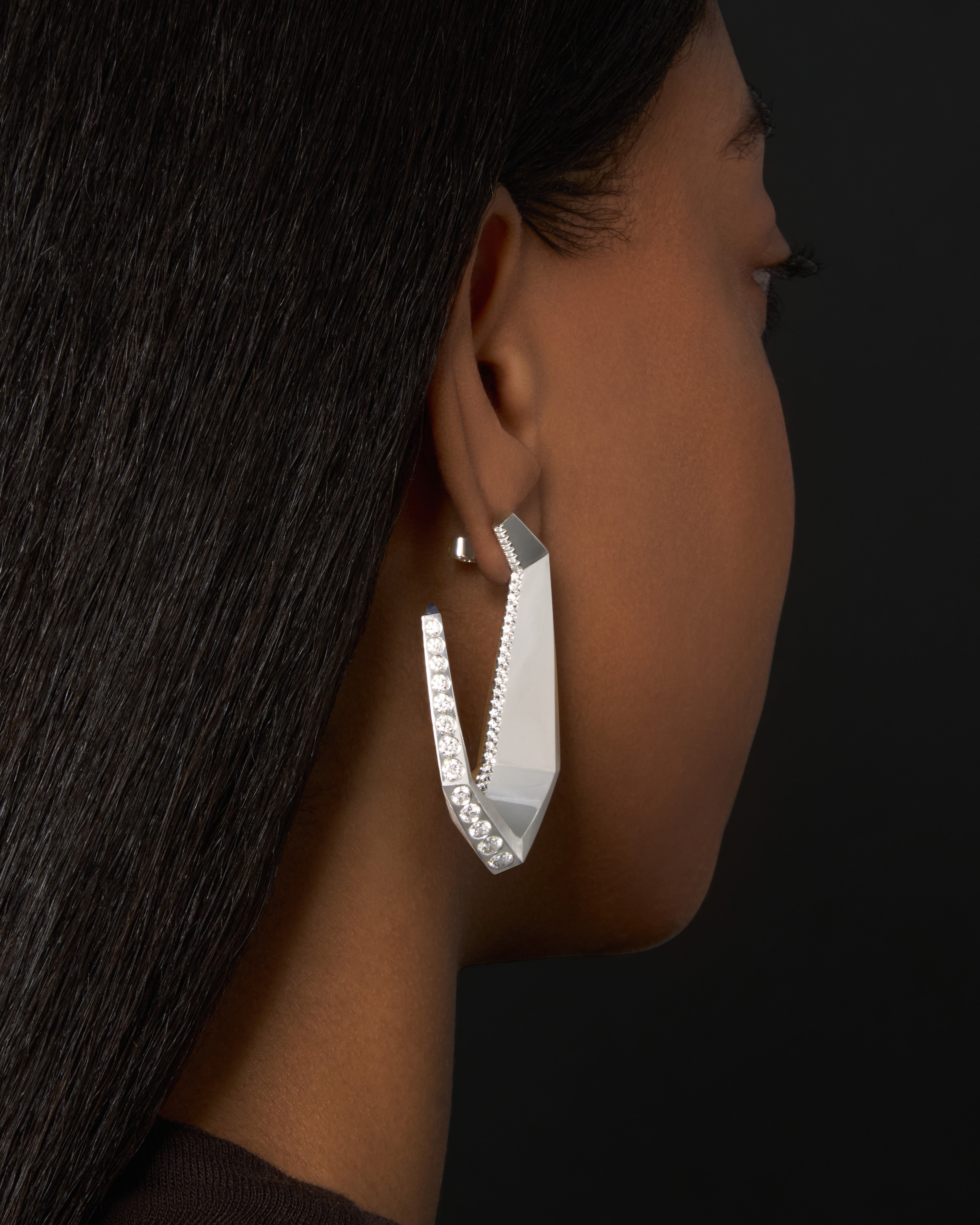 Buckle Hoop Earrings