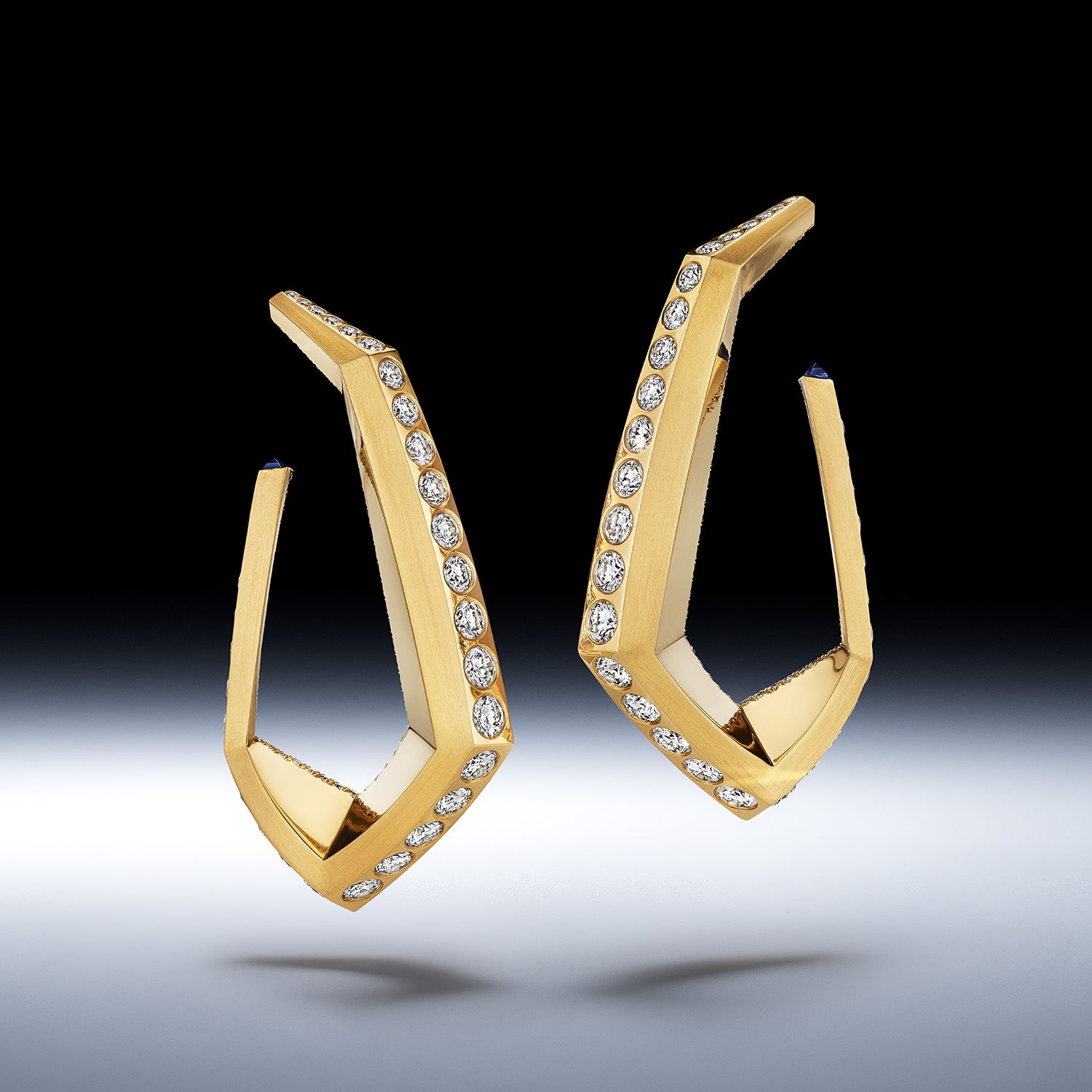 Buckle Hoop Earrings