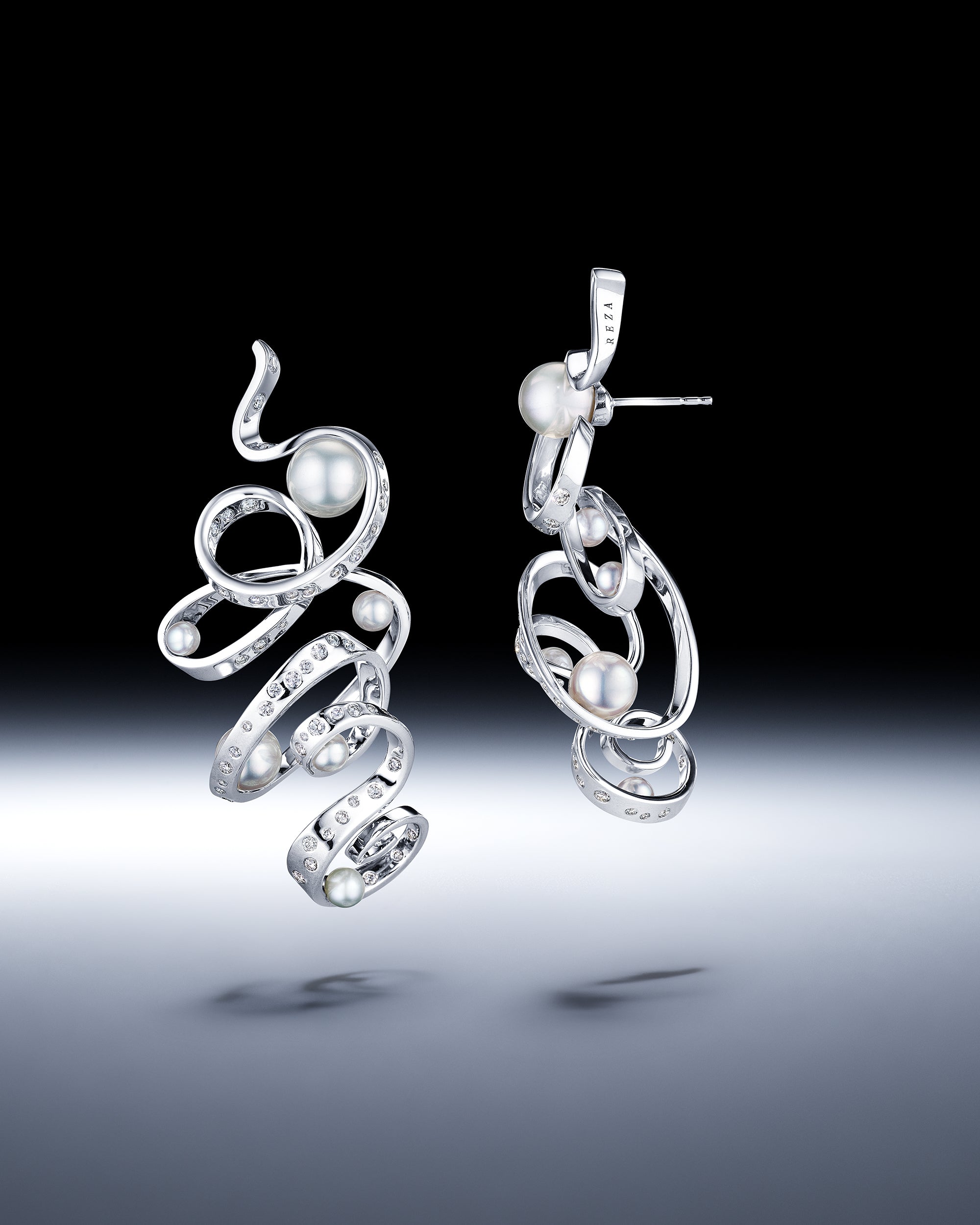 Ruban Drop Earrings