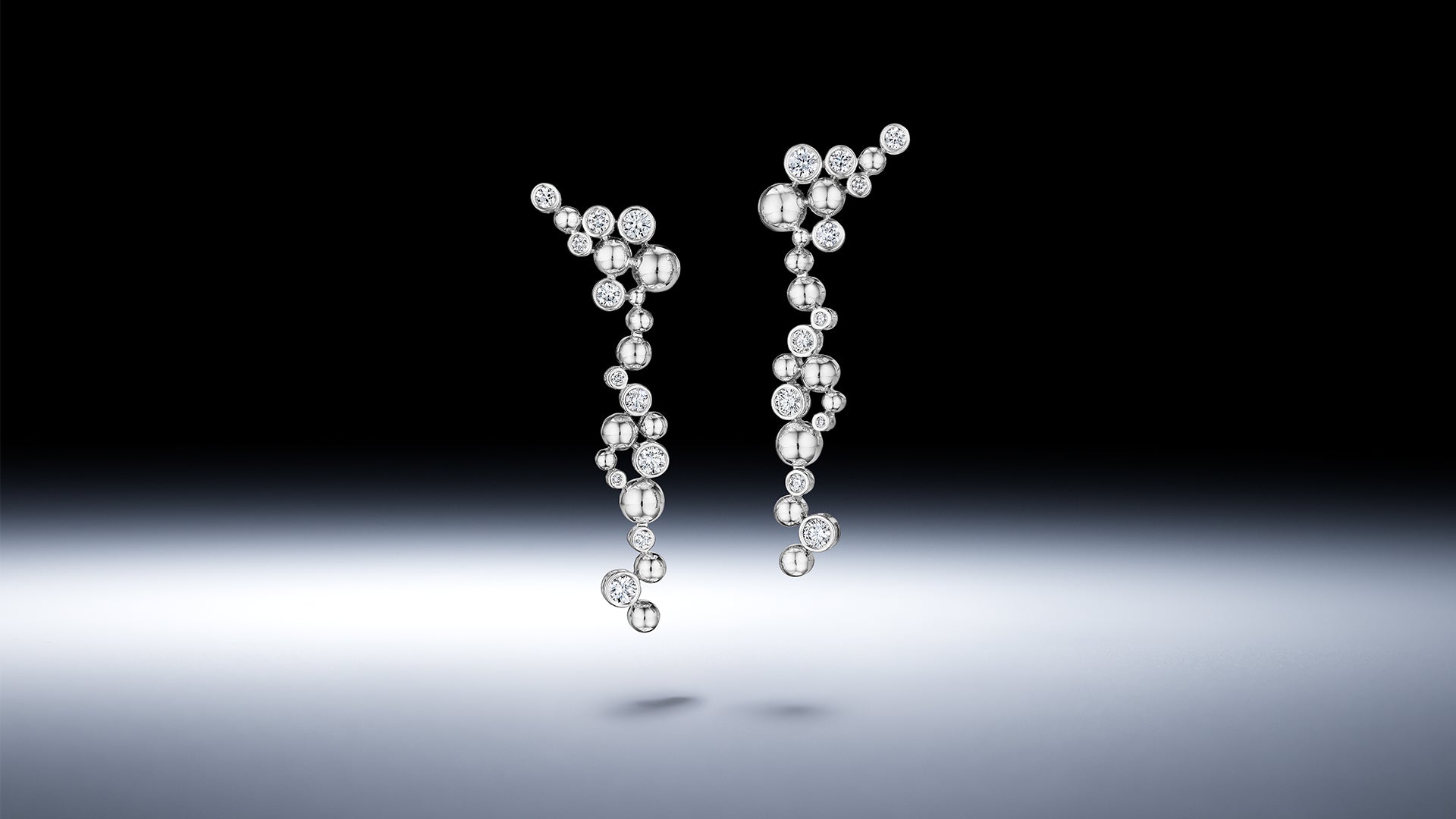 Petillant Glazed Chandelier Earrings