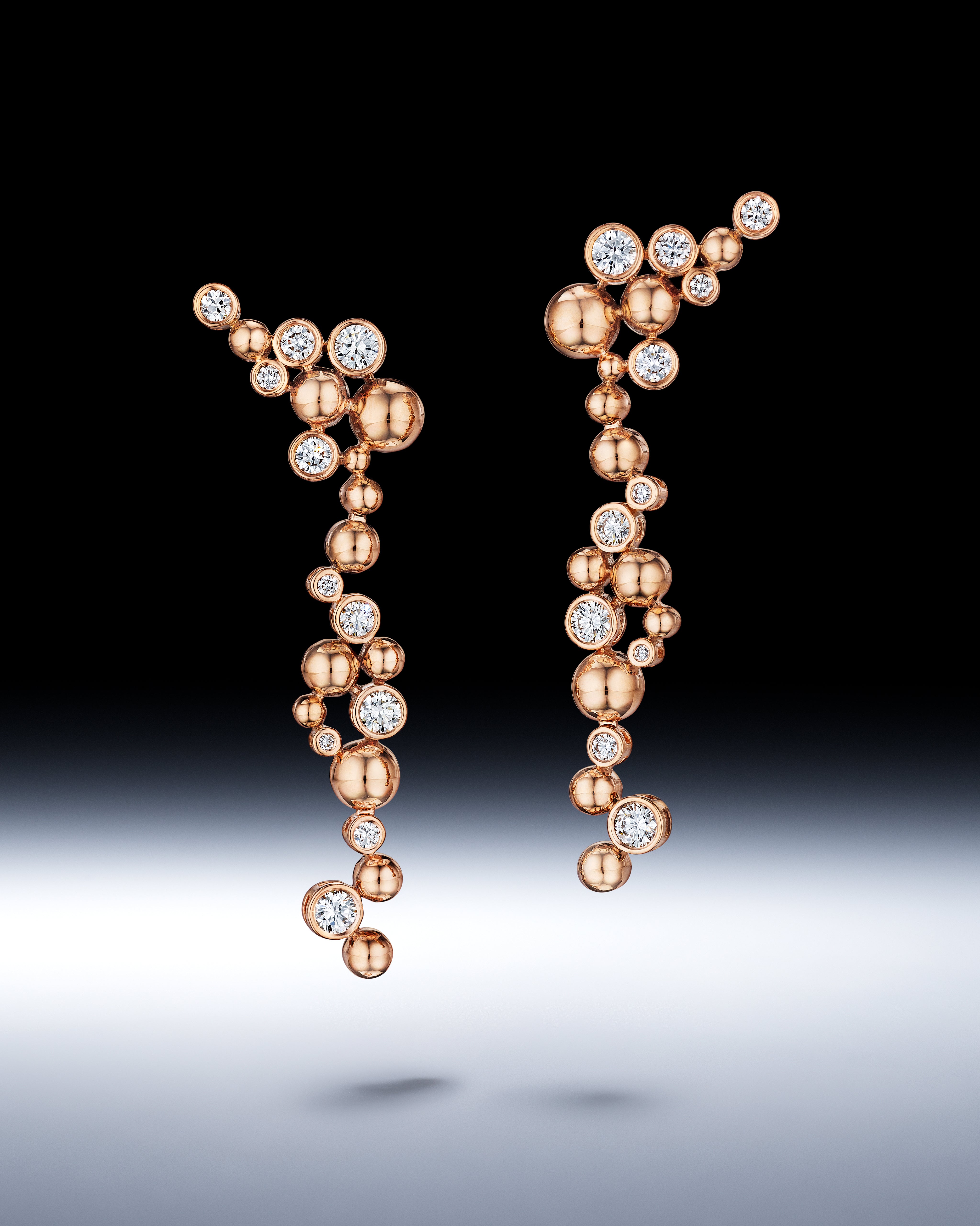 Petillant Glazed Chandelier Earrings