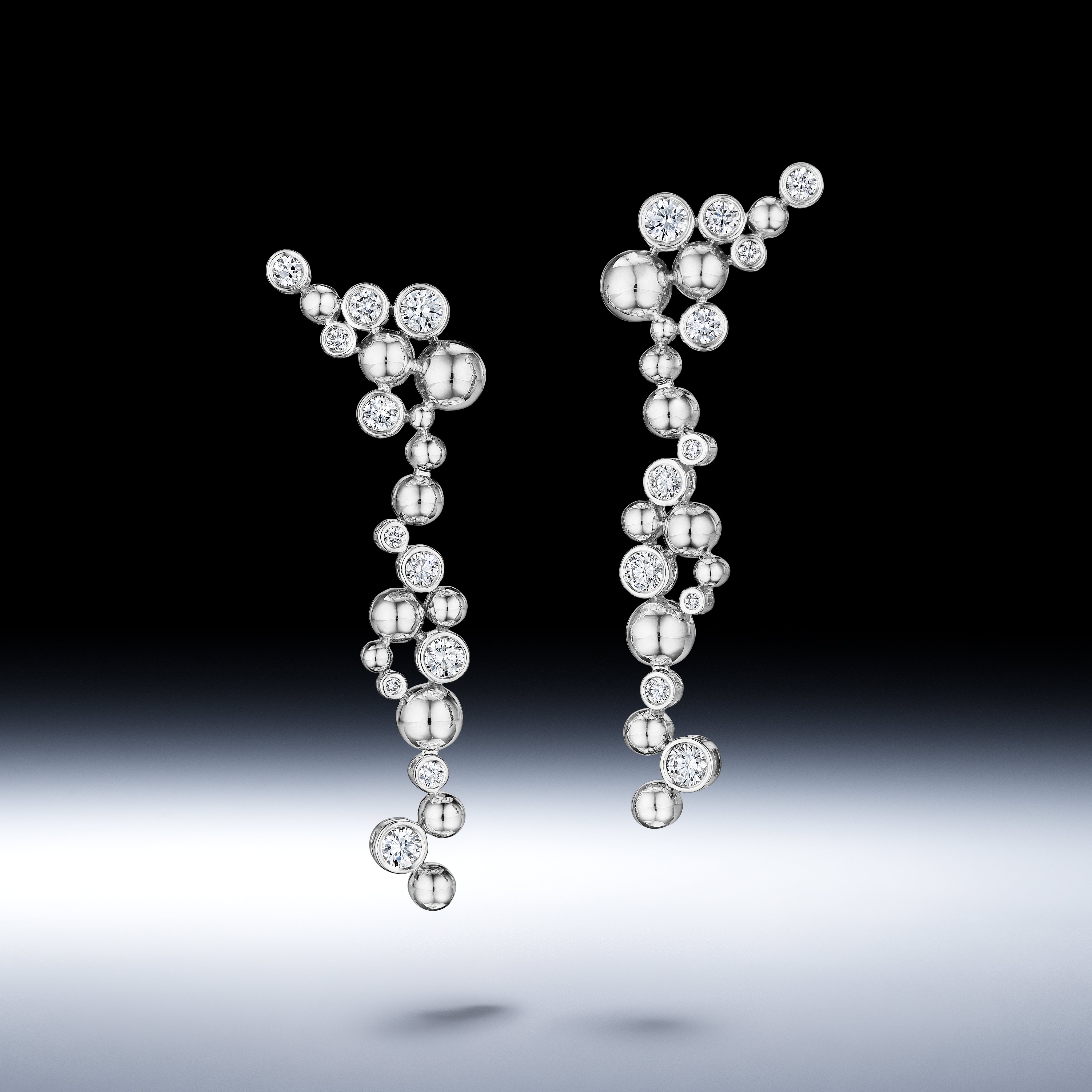 Petillant Glazed Chandelier Earrings