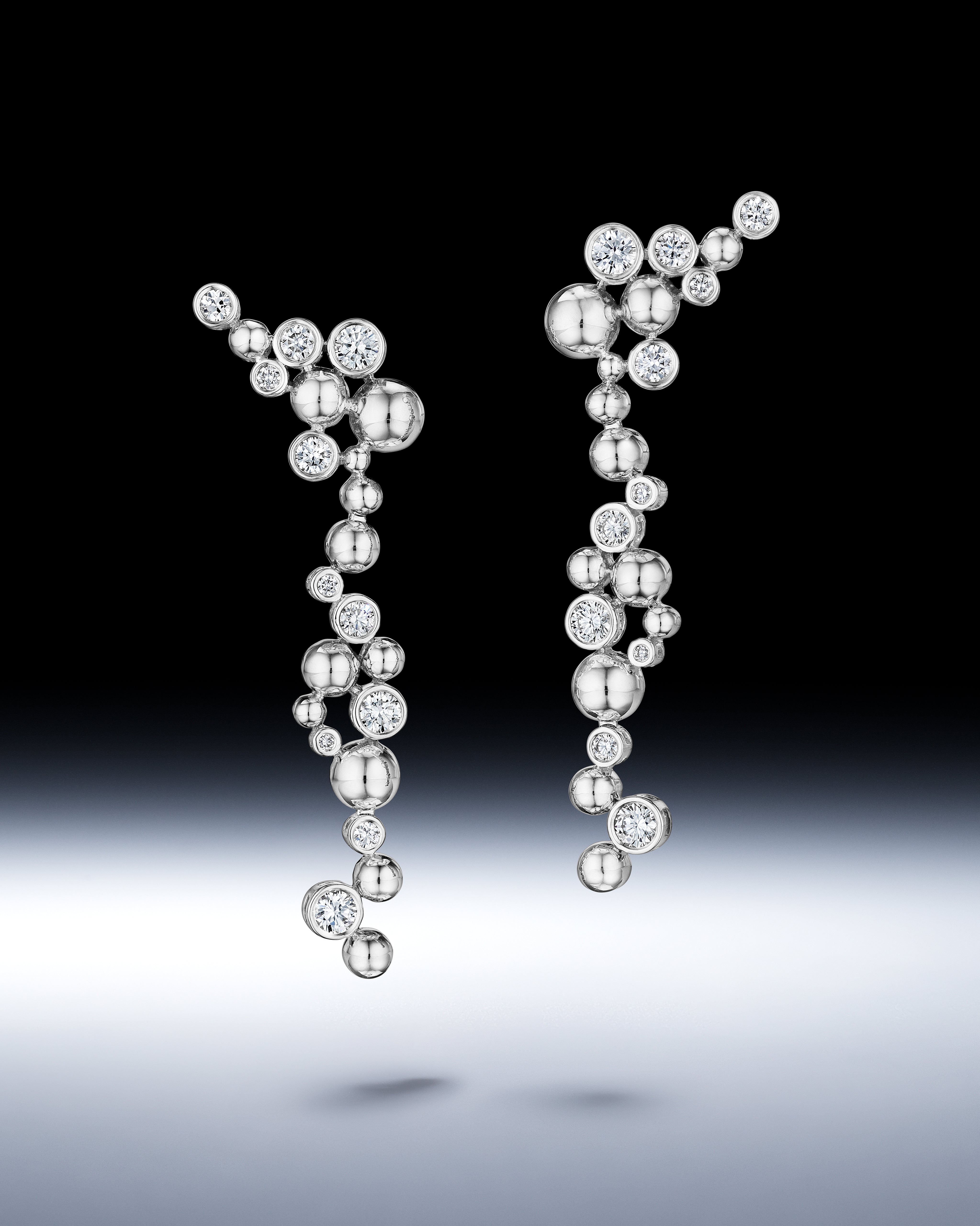 Petillant Glazed Chandelier Earrings