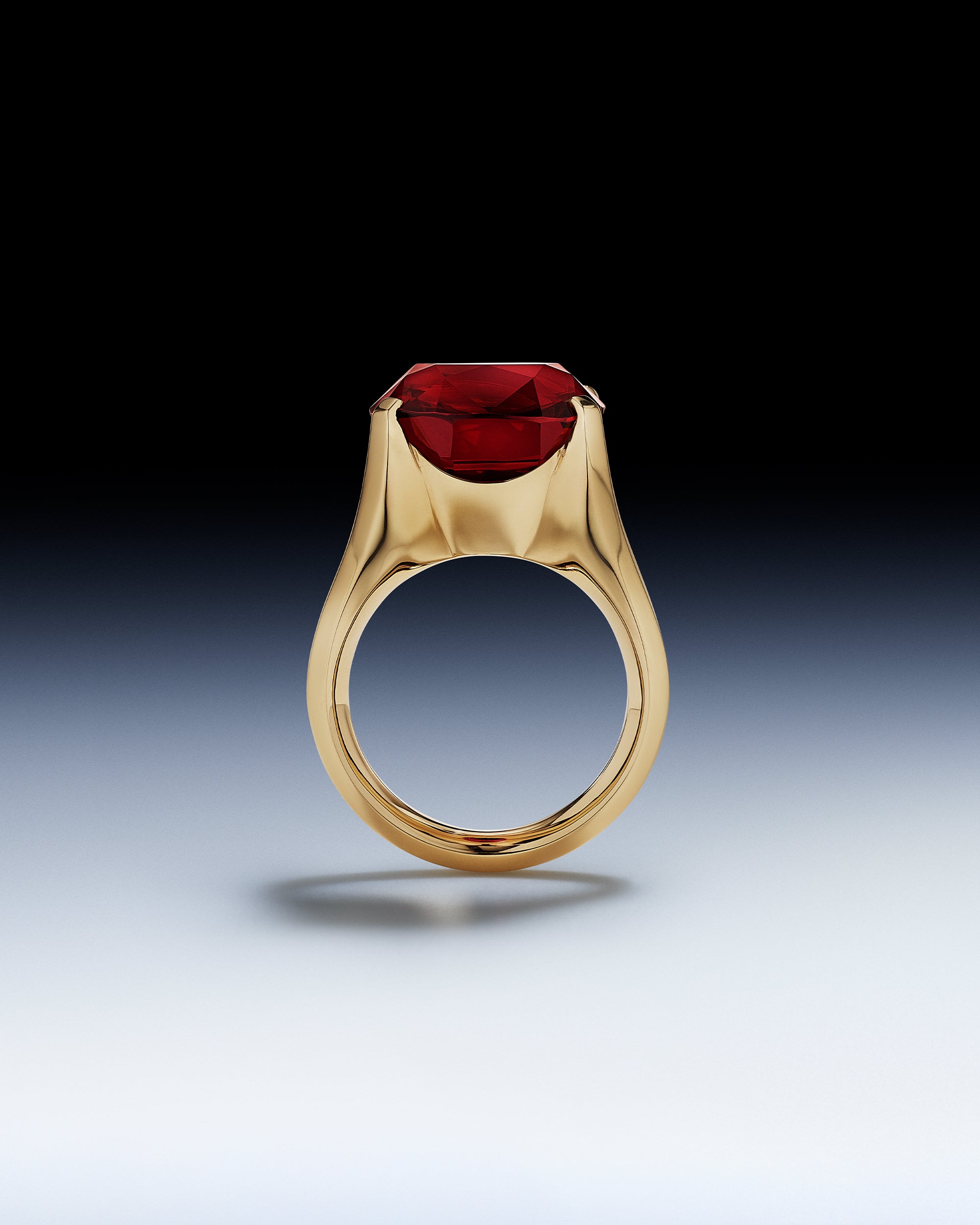 Valley Solitaire Ring