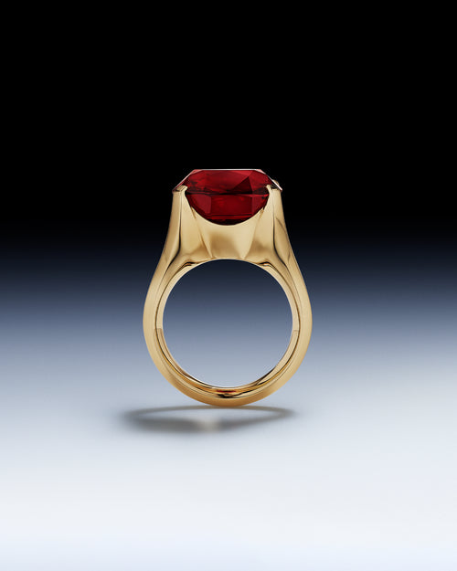 Valley Solitaire Ring