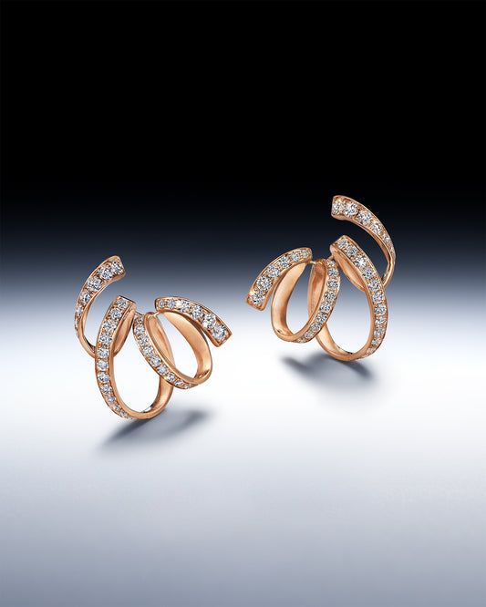 Ruban Satin Earrings