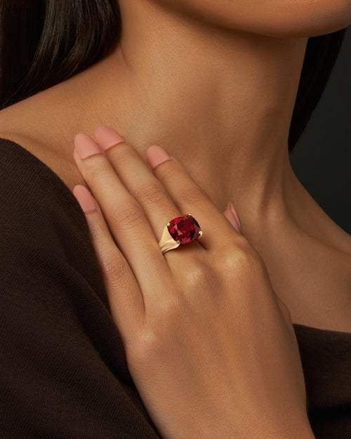 Valley Solitaire Ring