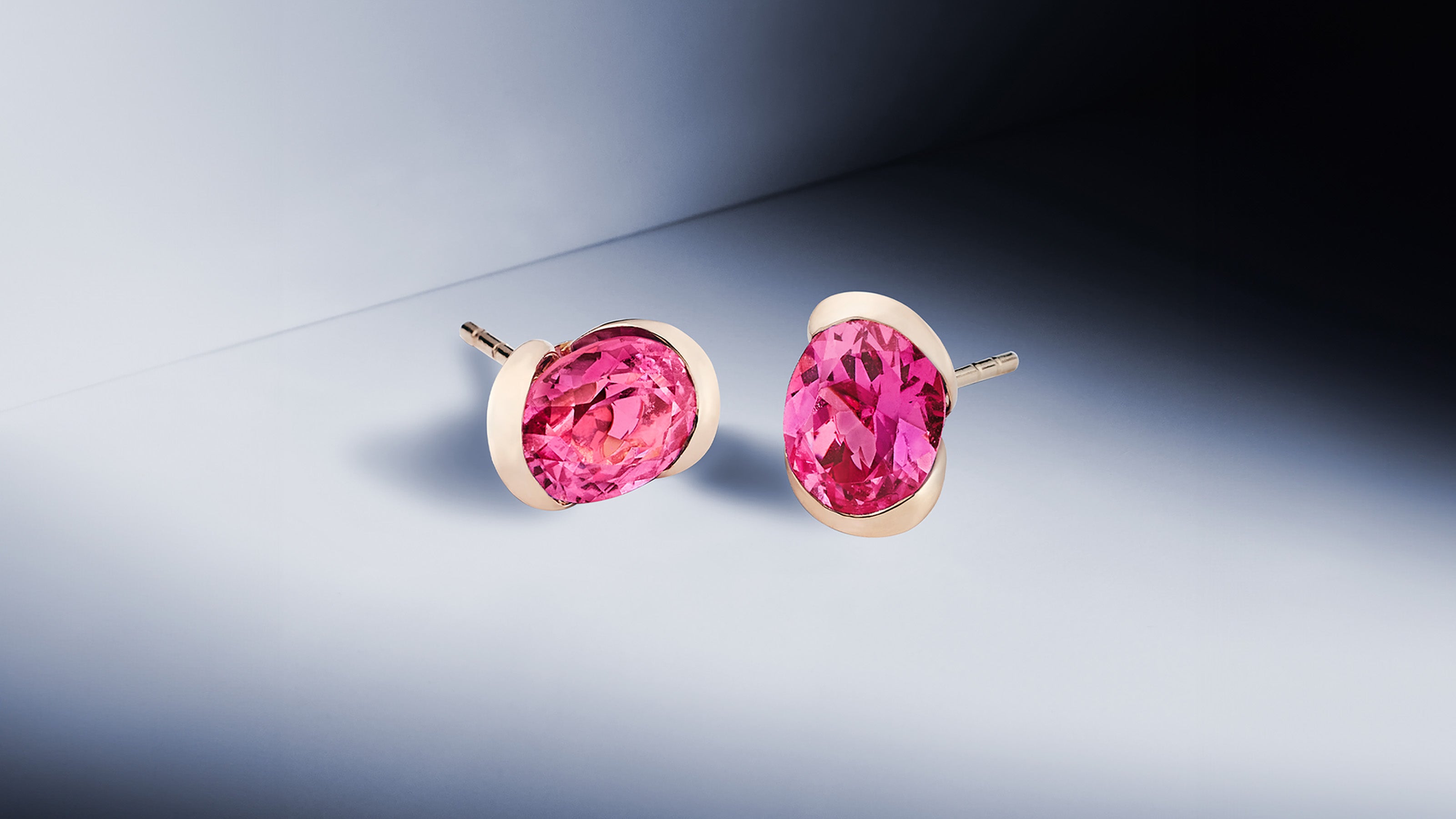 'A' Earrings