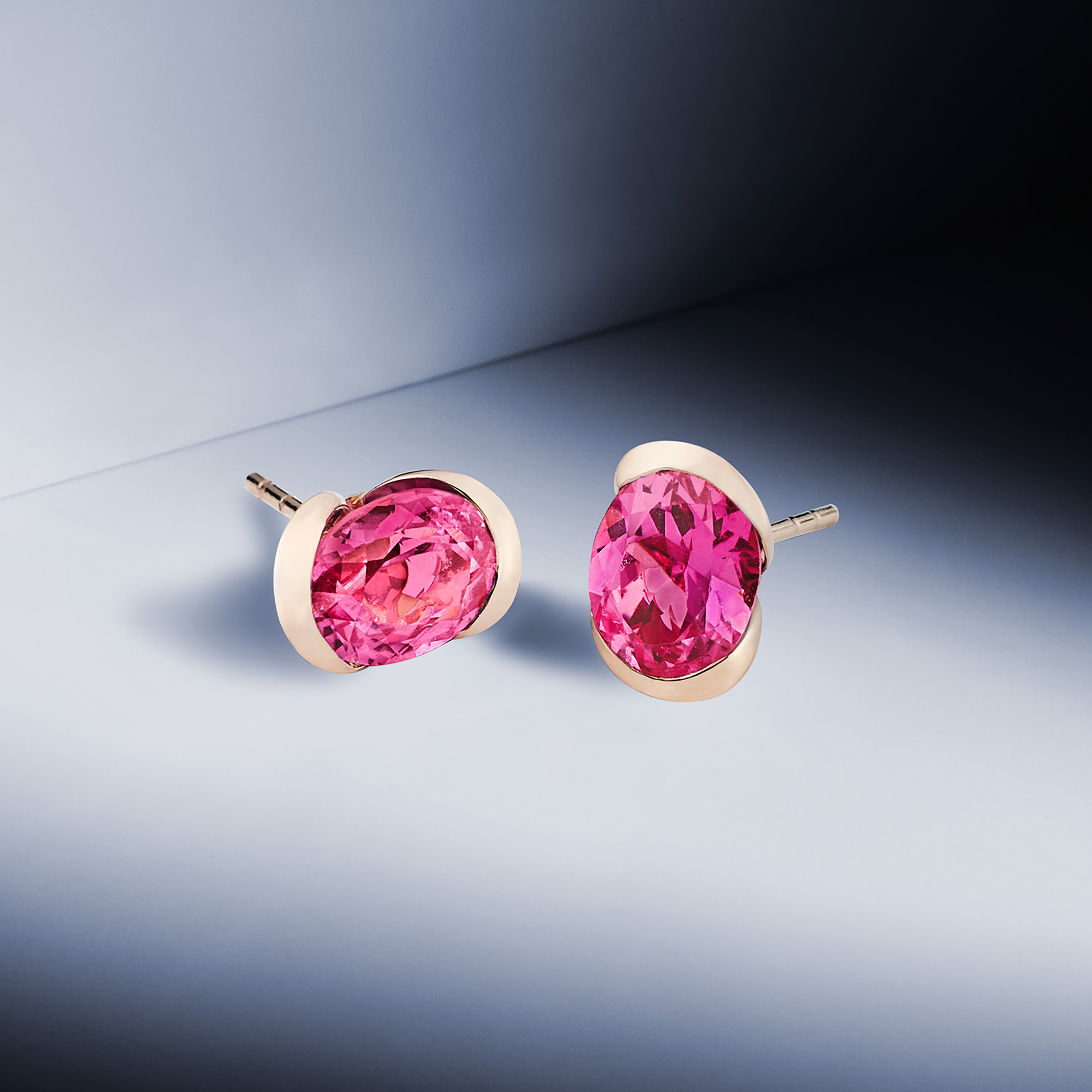 'A' Earrings