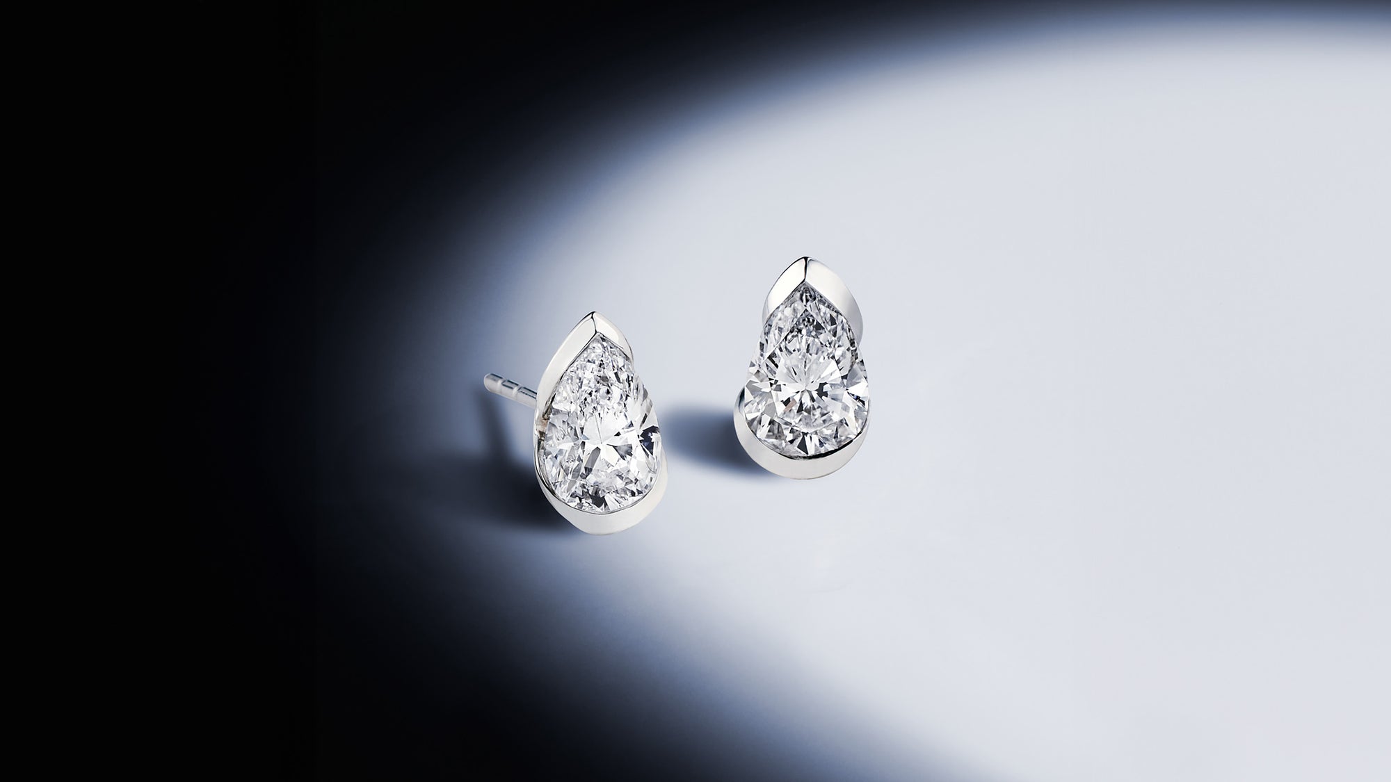 'A' Earrings