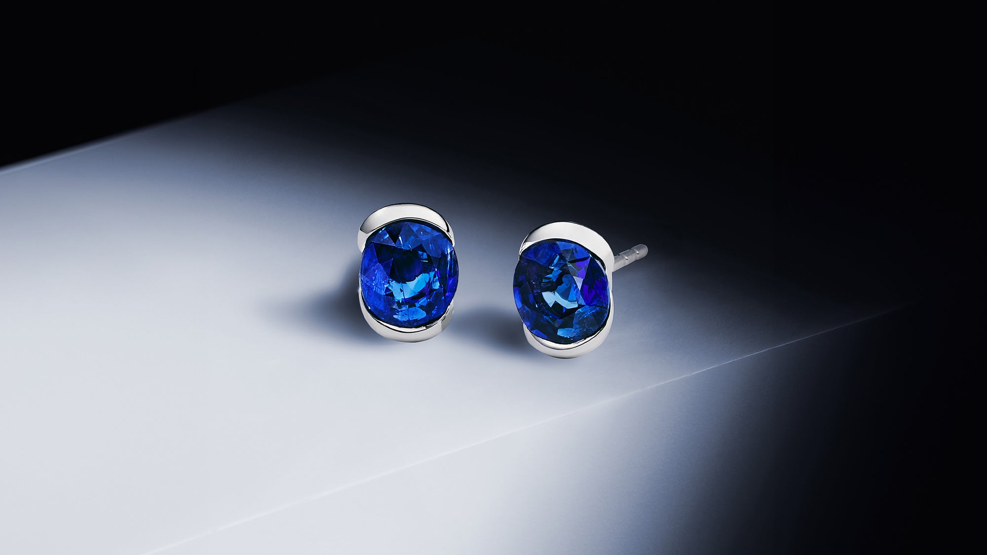 'A' Earrings