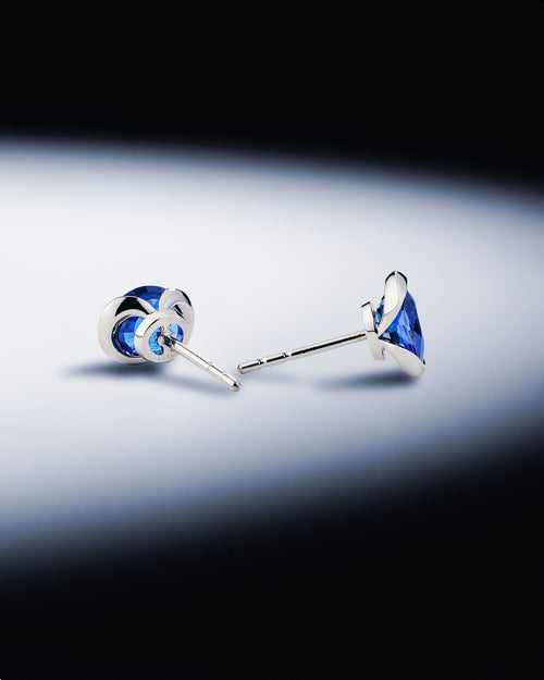 'A' Earrings