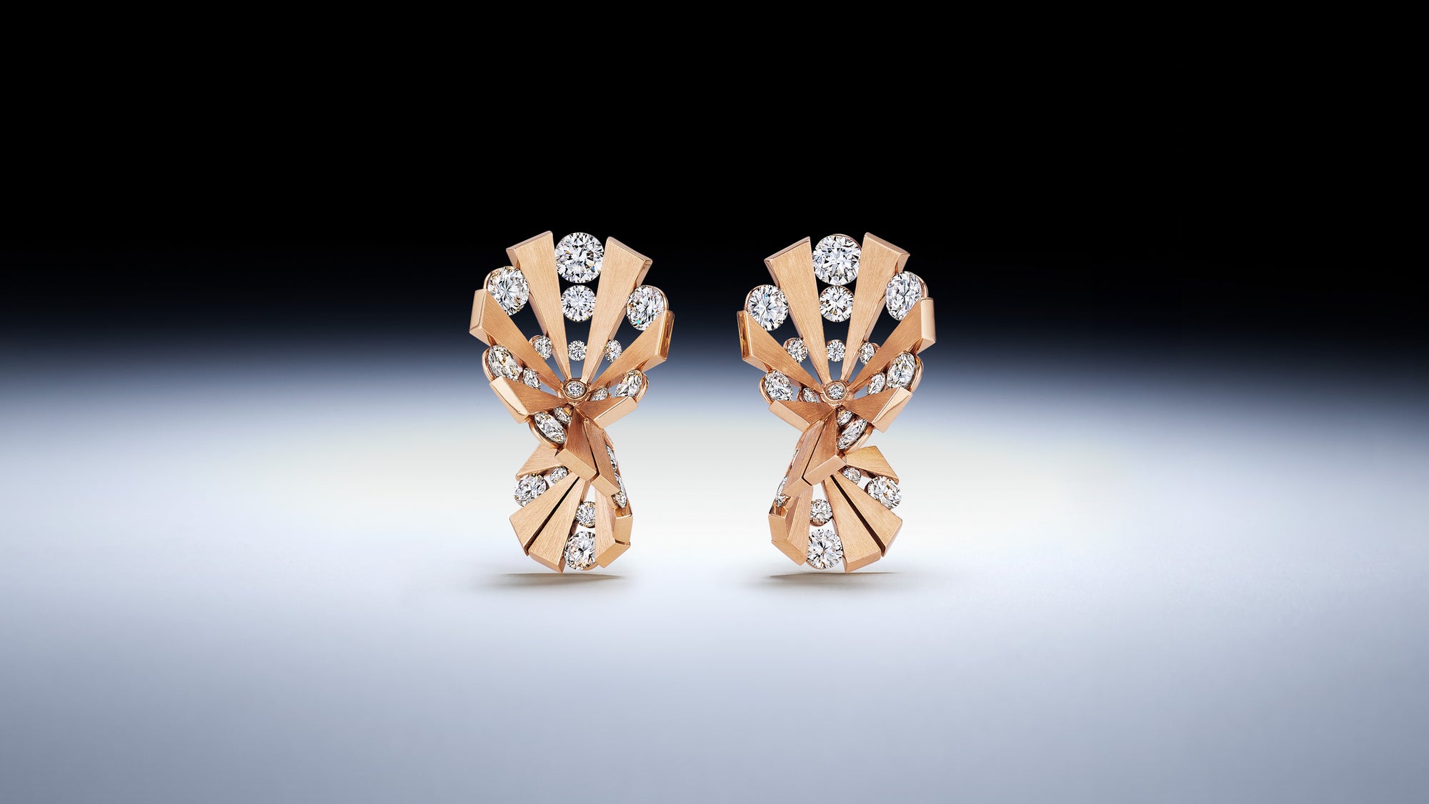 Lattice Satin Earrings