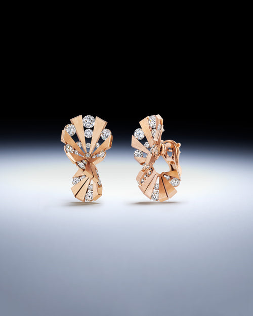 Lattice Satin Earrings