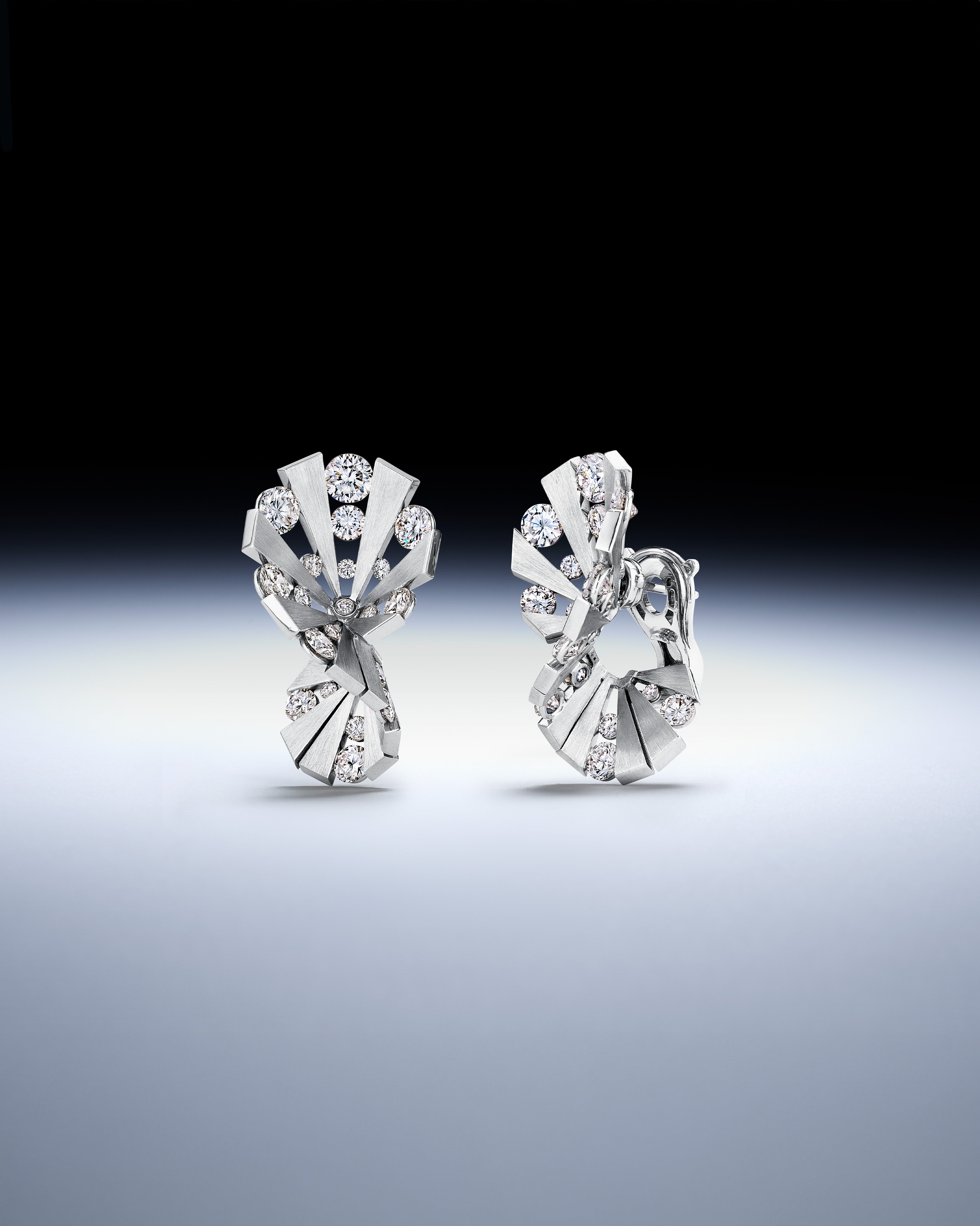 Lattice Satin Earrings