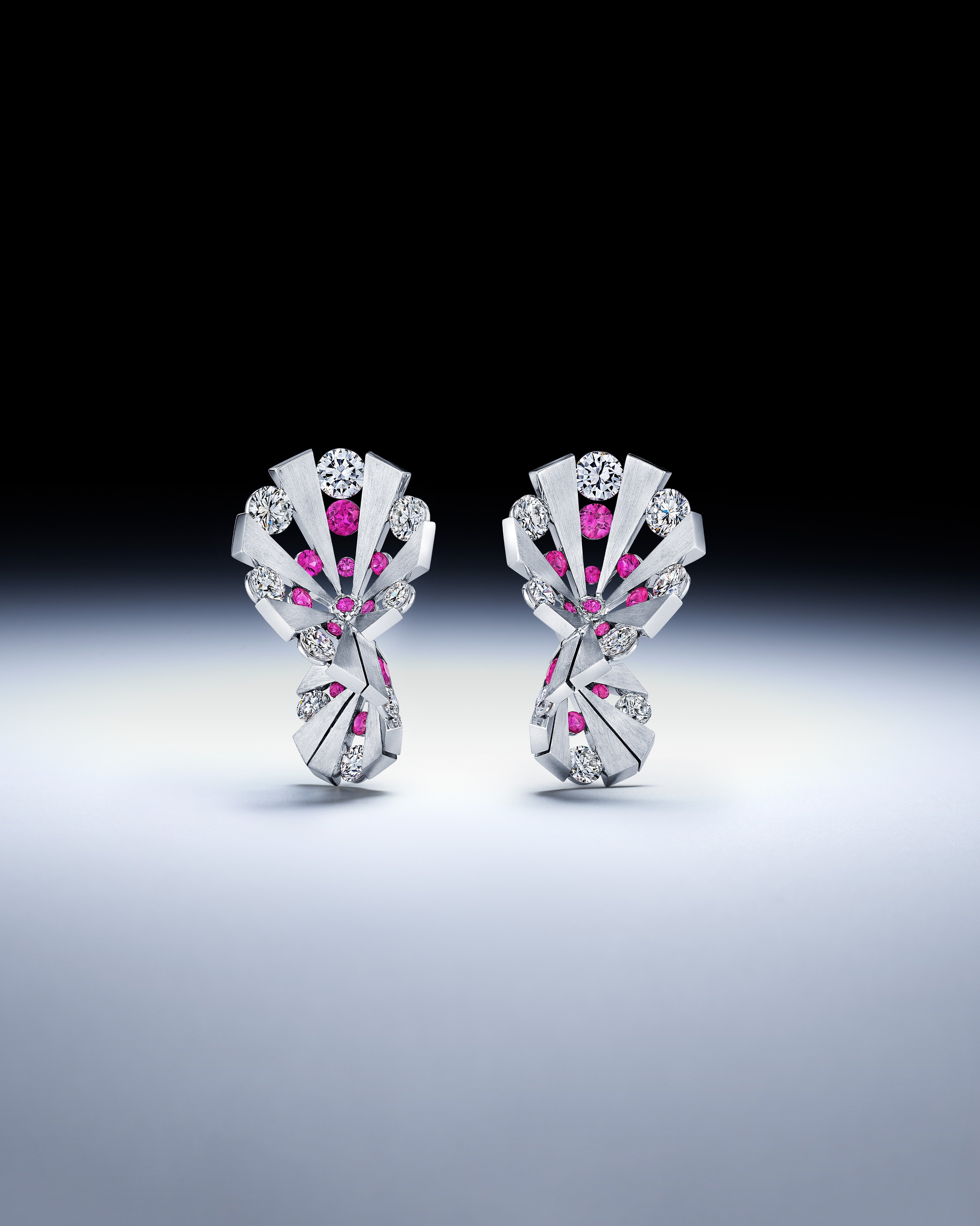 Lattice Satin Earrings