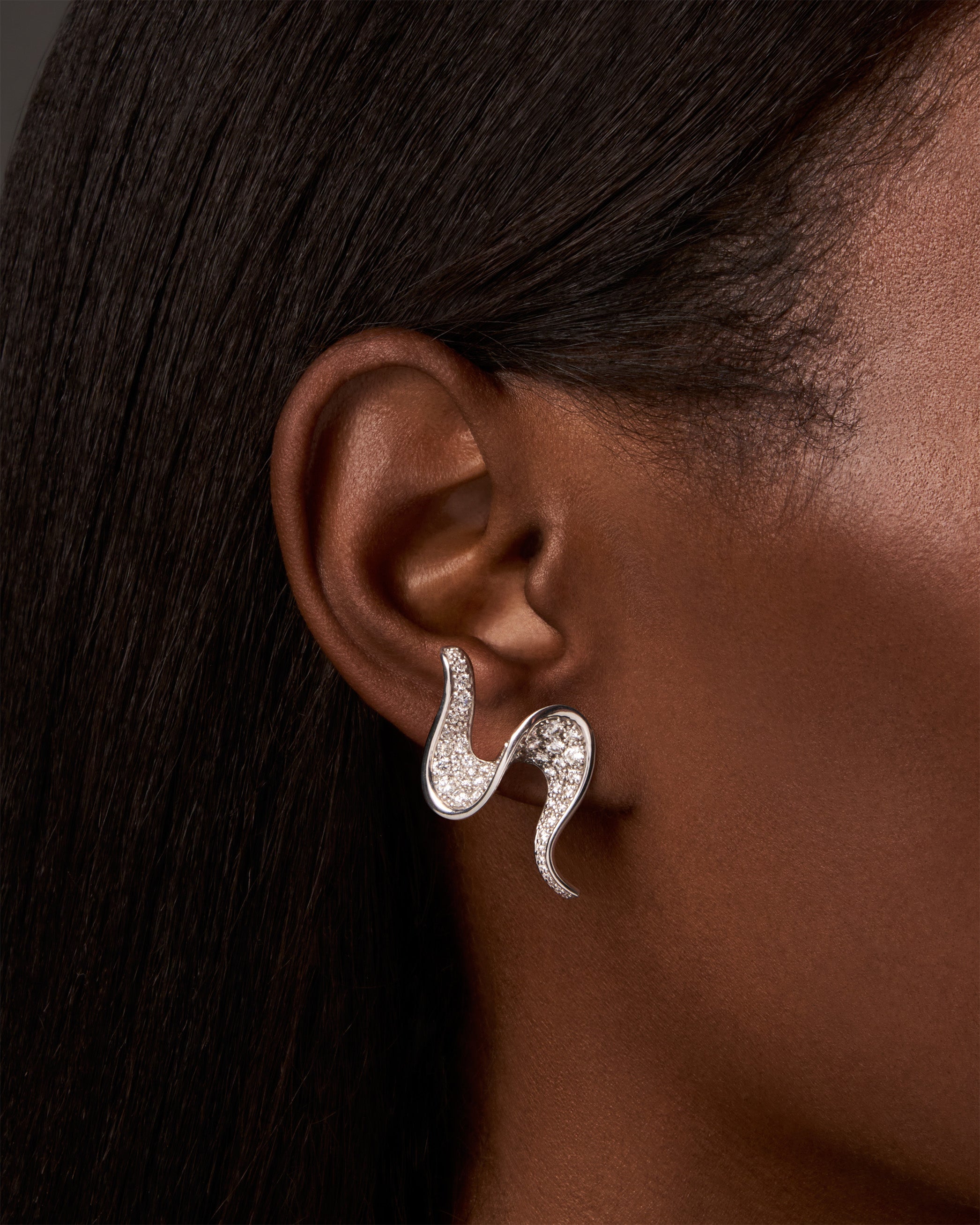 Spirale Climber Earrings