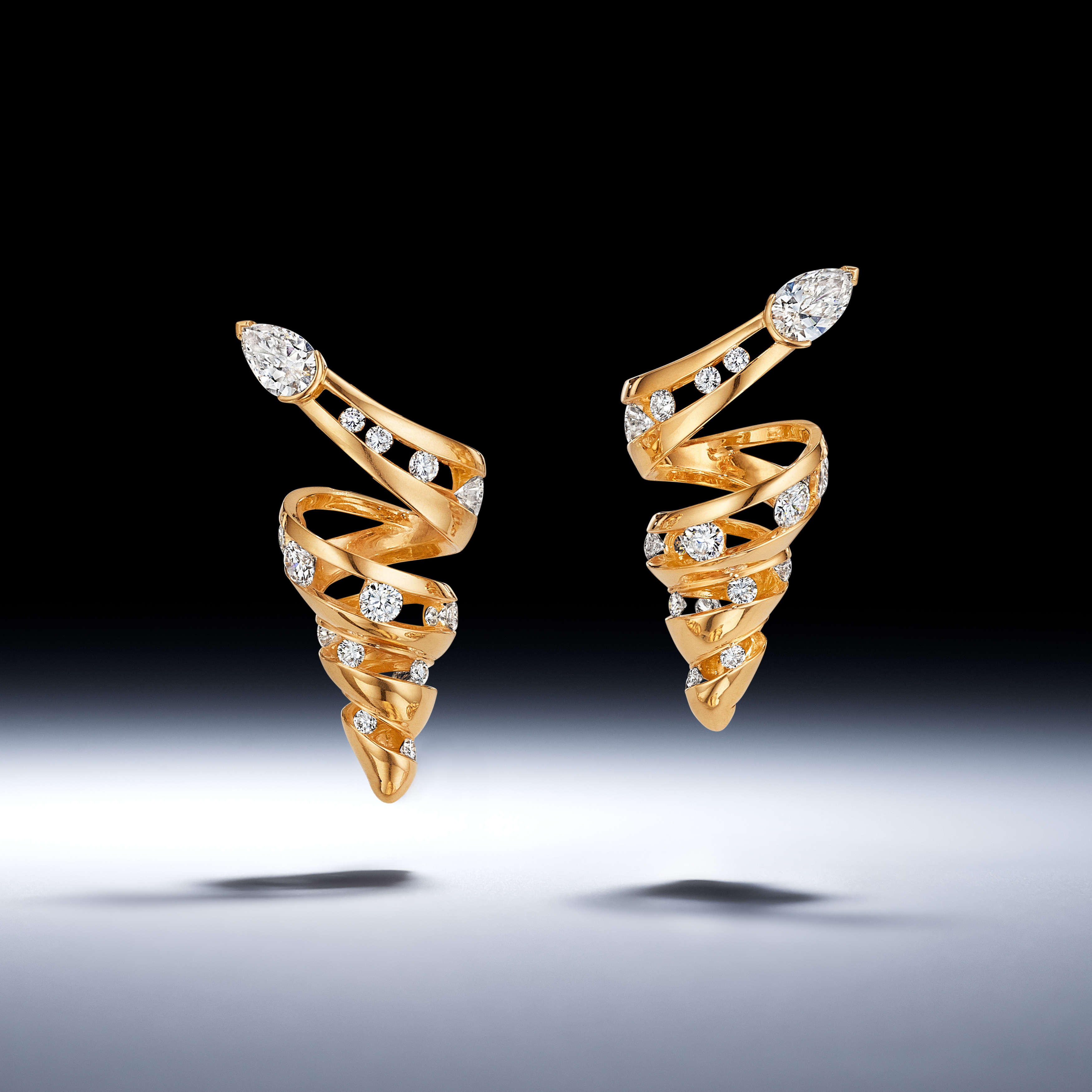 Tourbillon Earrings