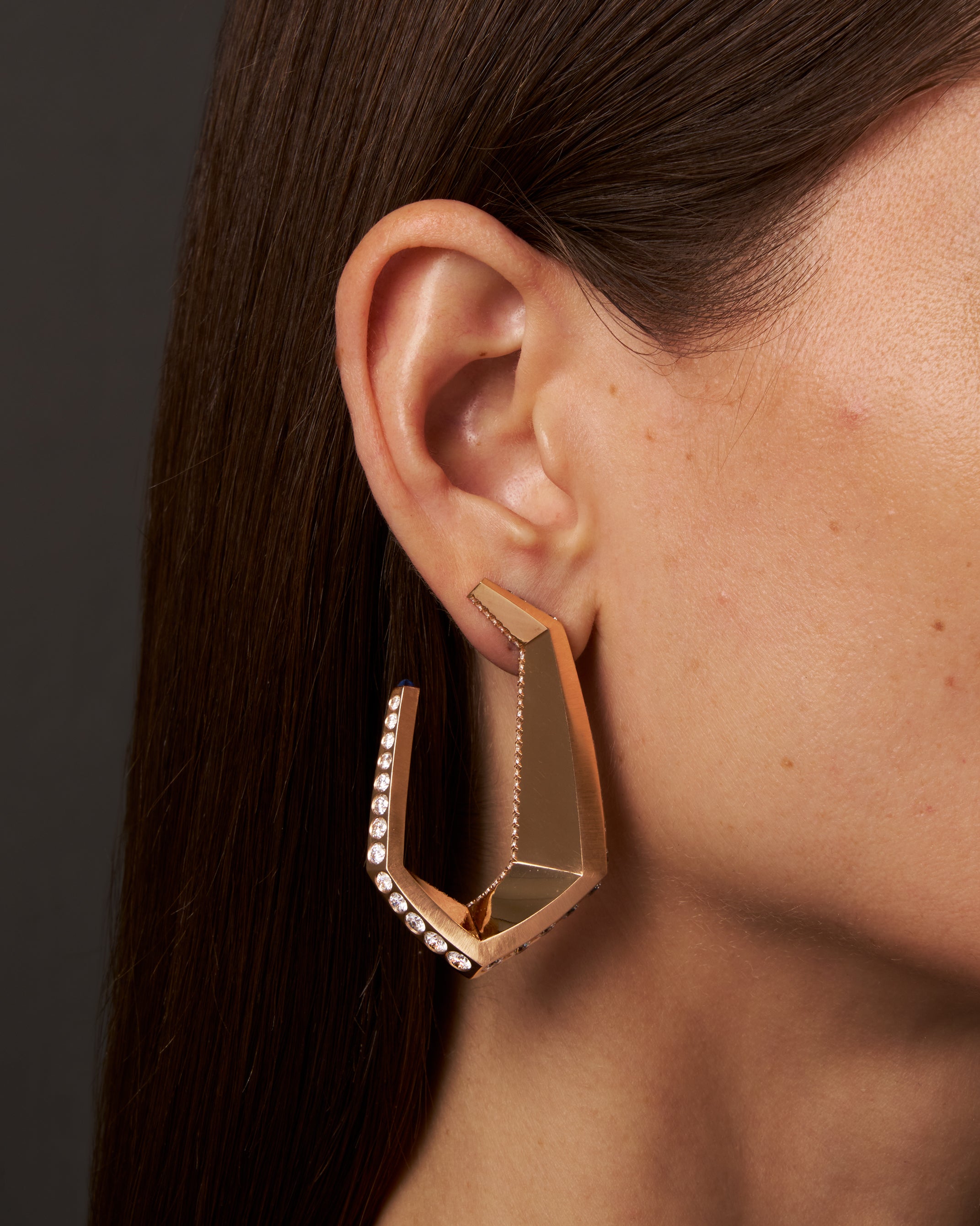 Buckle Hoop Earrings