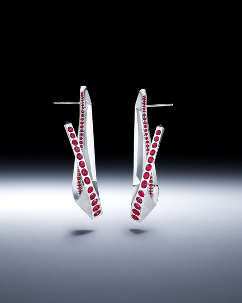 Buckle Hoop Earrings