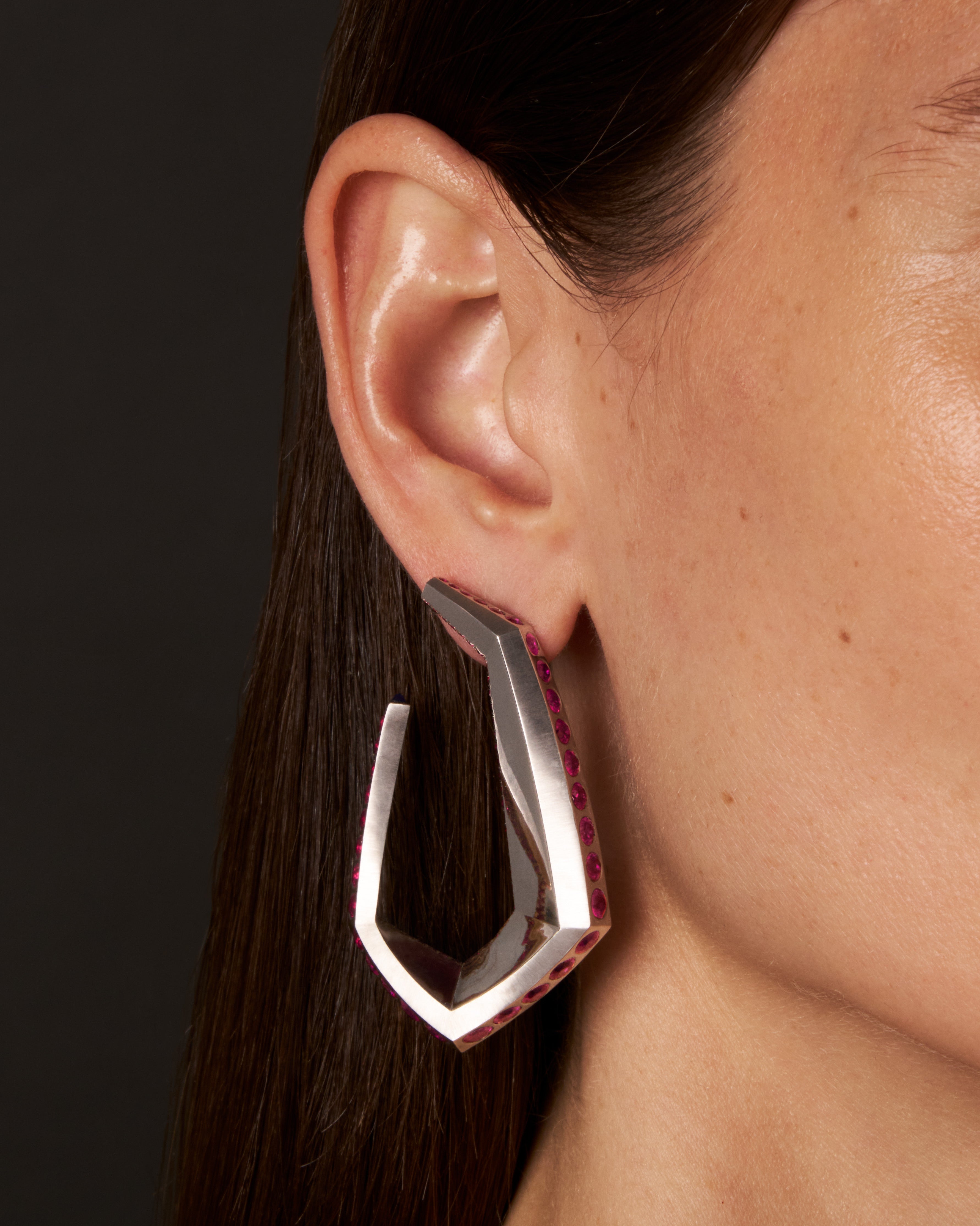 Buckle Hoop Earrings