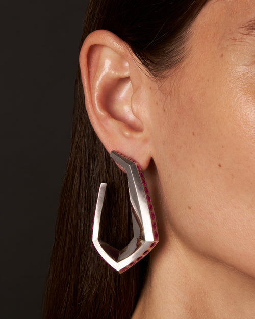 Buckle Hoop Earrings