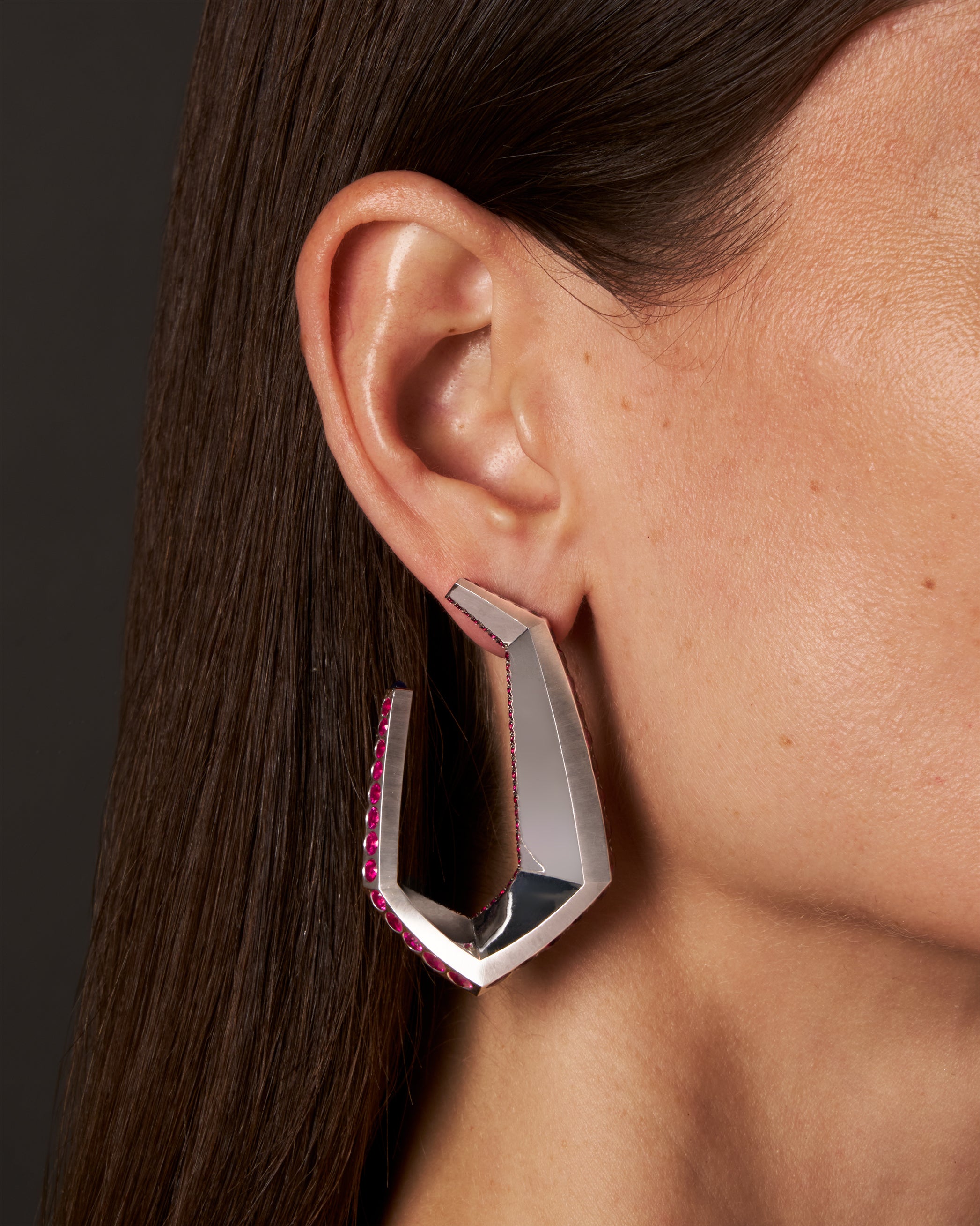 Buckle Hoop Earrings