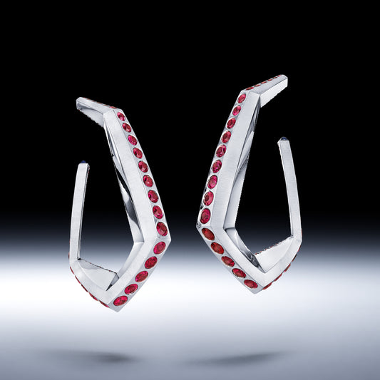 Buckle Hoop Earrings