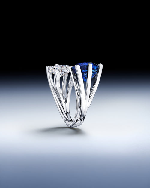 Wire Toi et Moi Ring