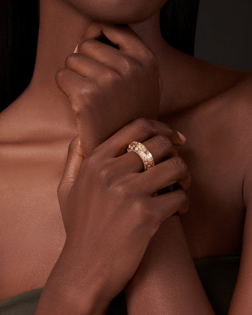 Ecrou Satin Ring
