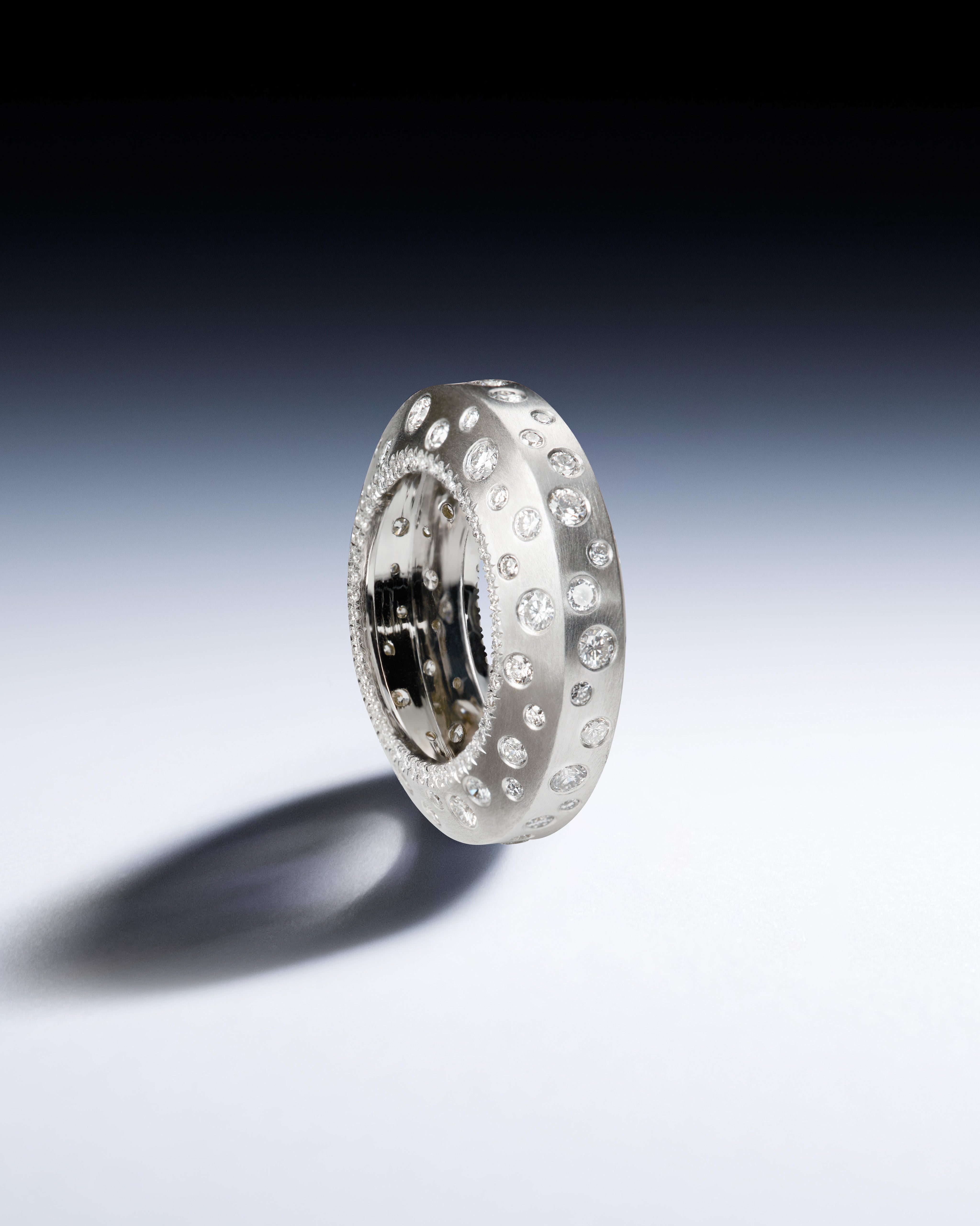 Ecrou Satin Ring