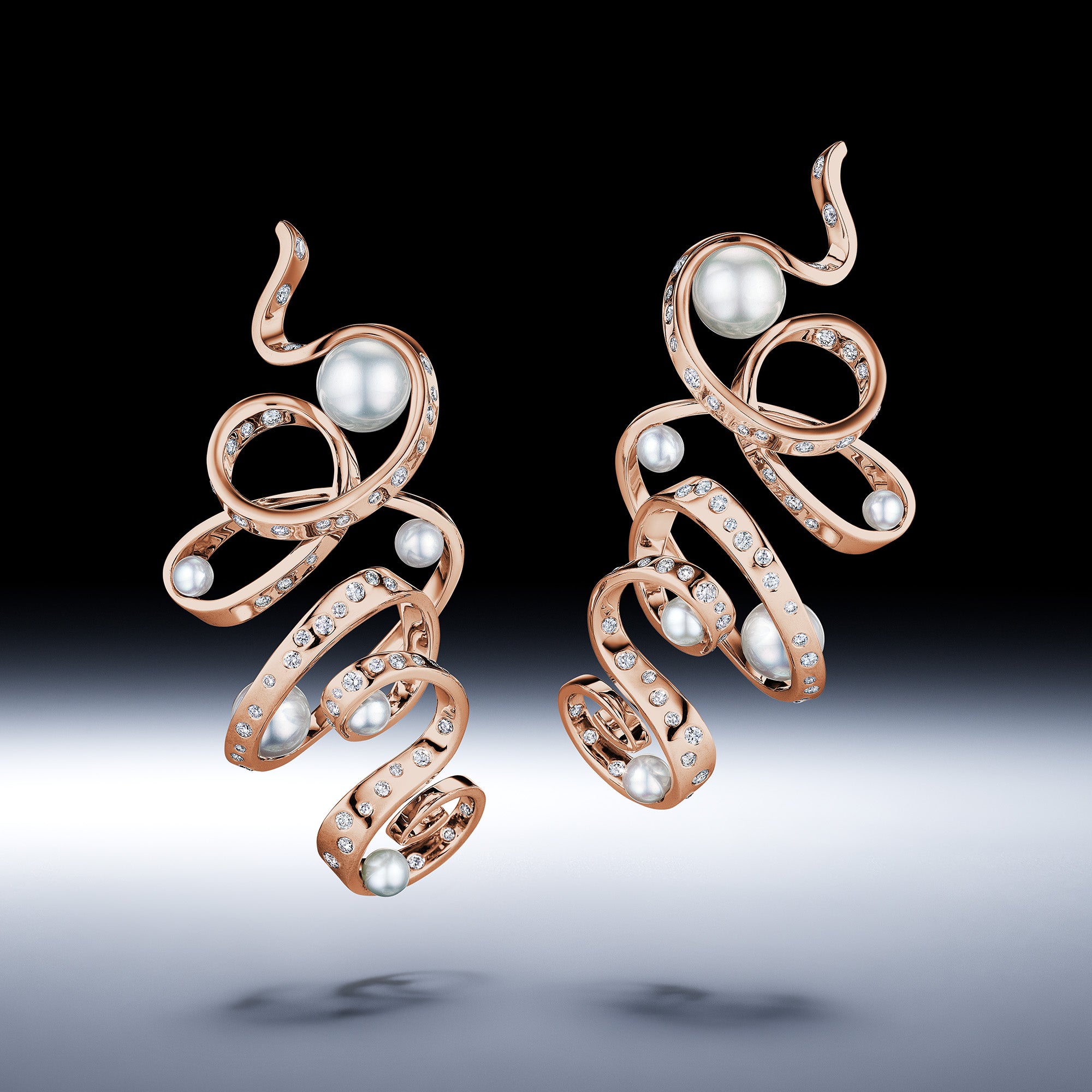 Ruban Drop Earrings