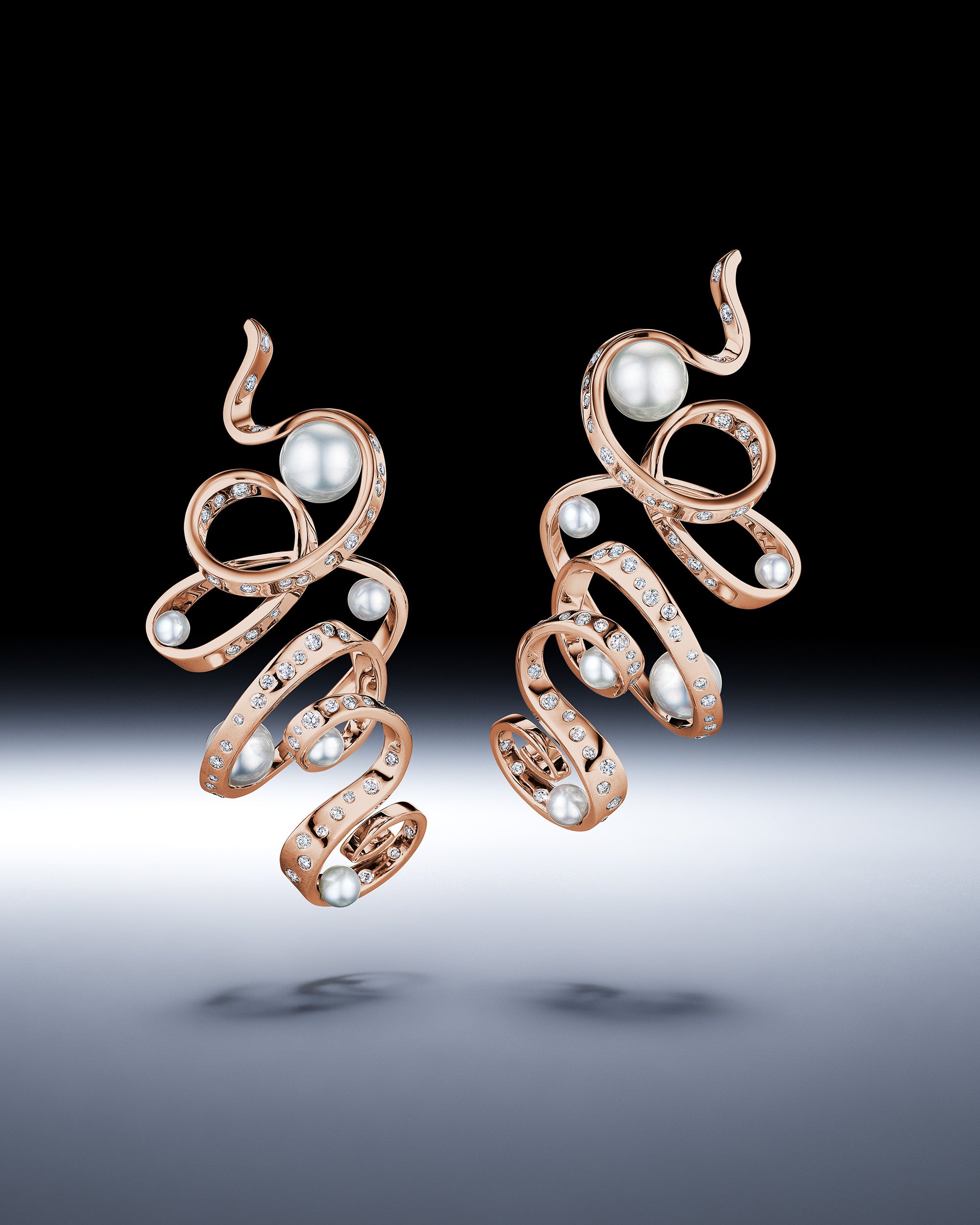 Ruban Drop Earrings