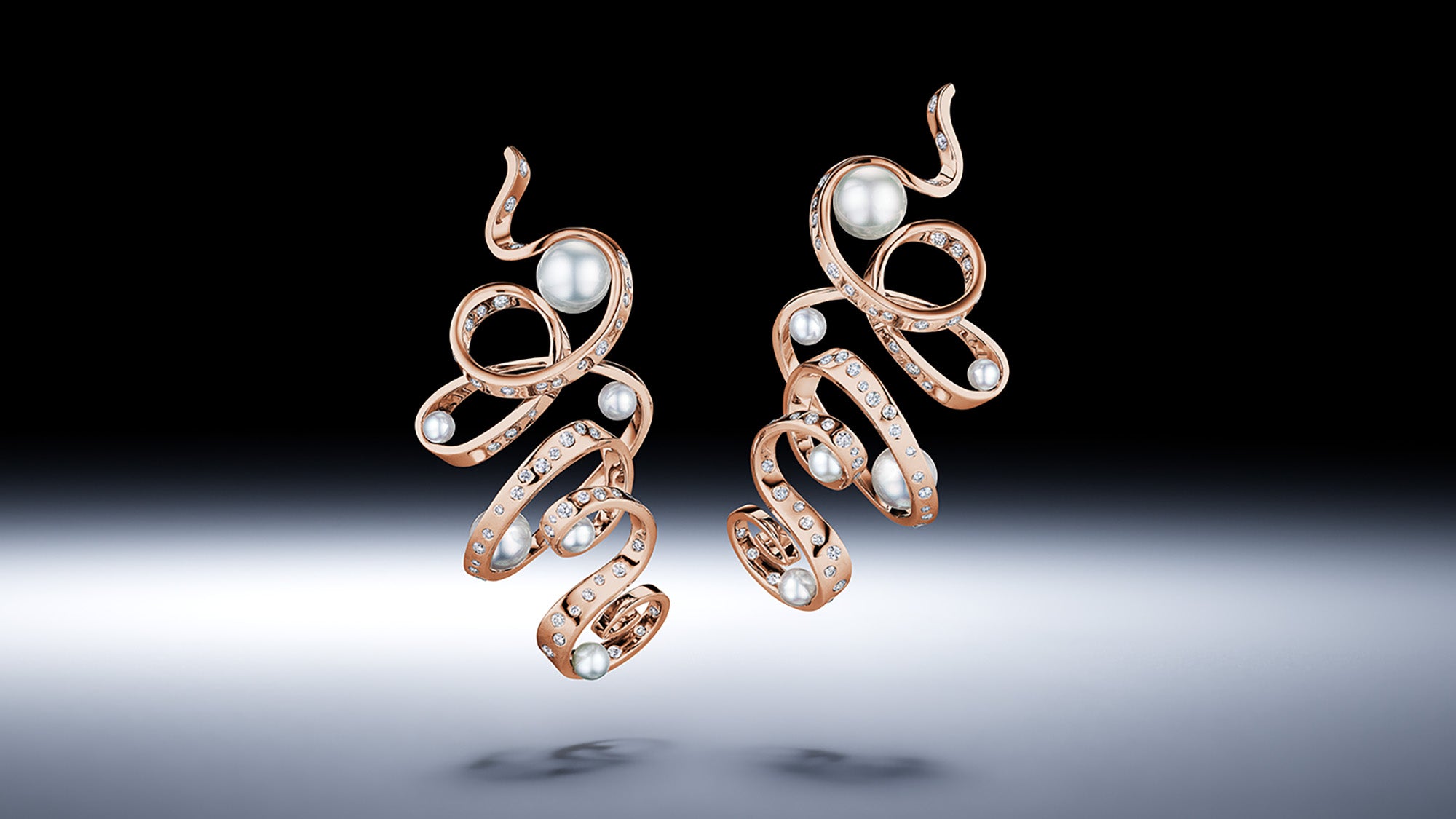 Ruban Drop Earrings