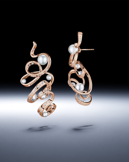 Ruban Drop Earrings