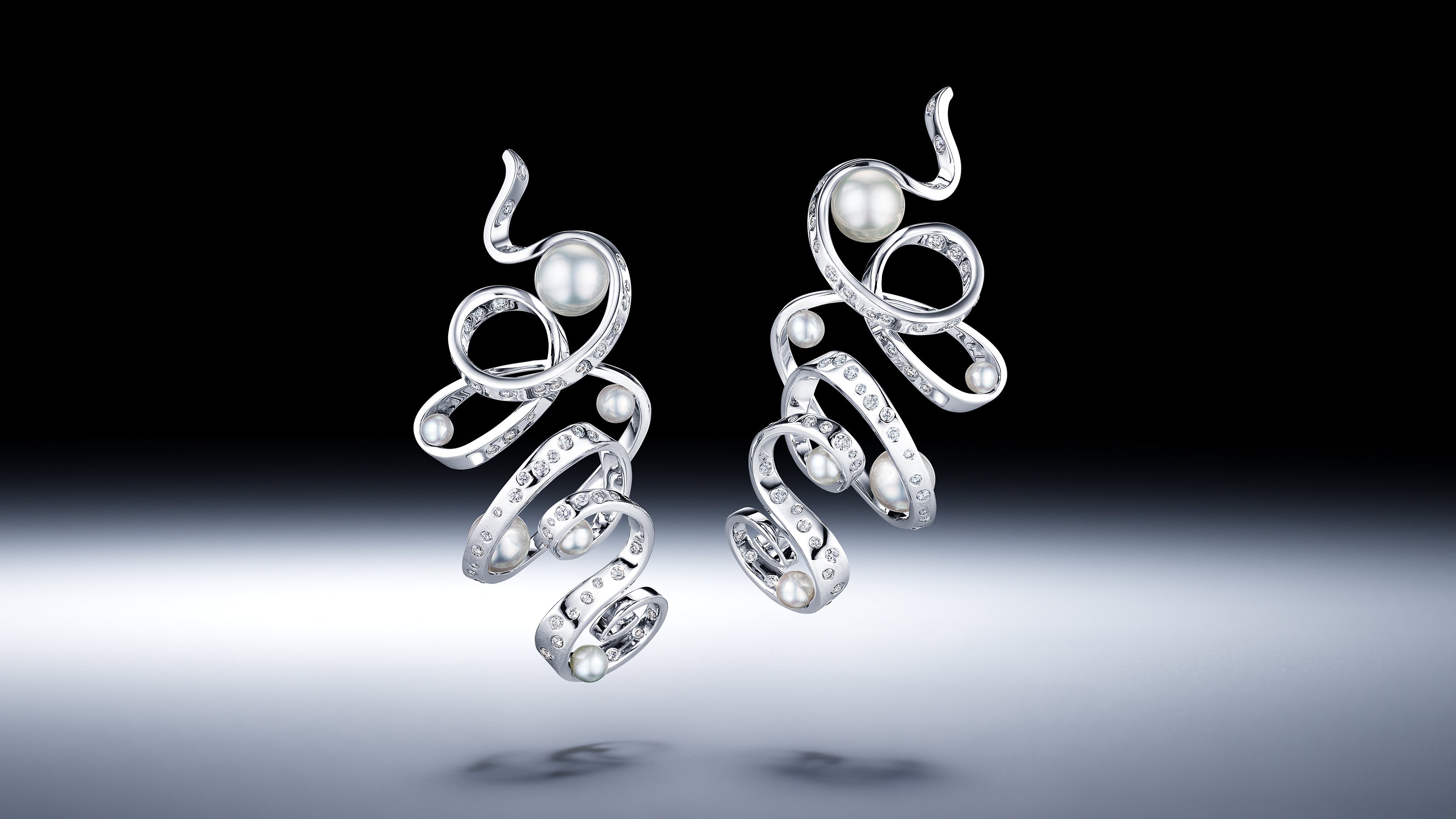 Ruban Drop Earrings