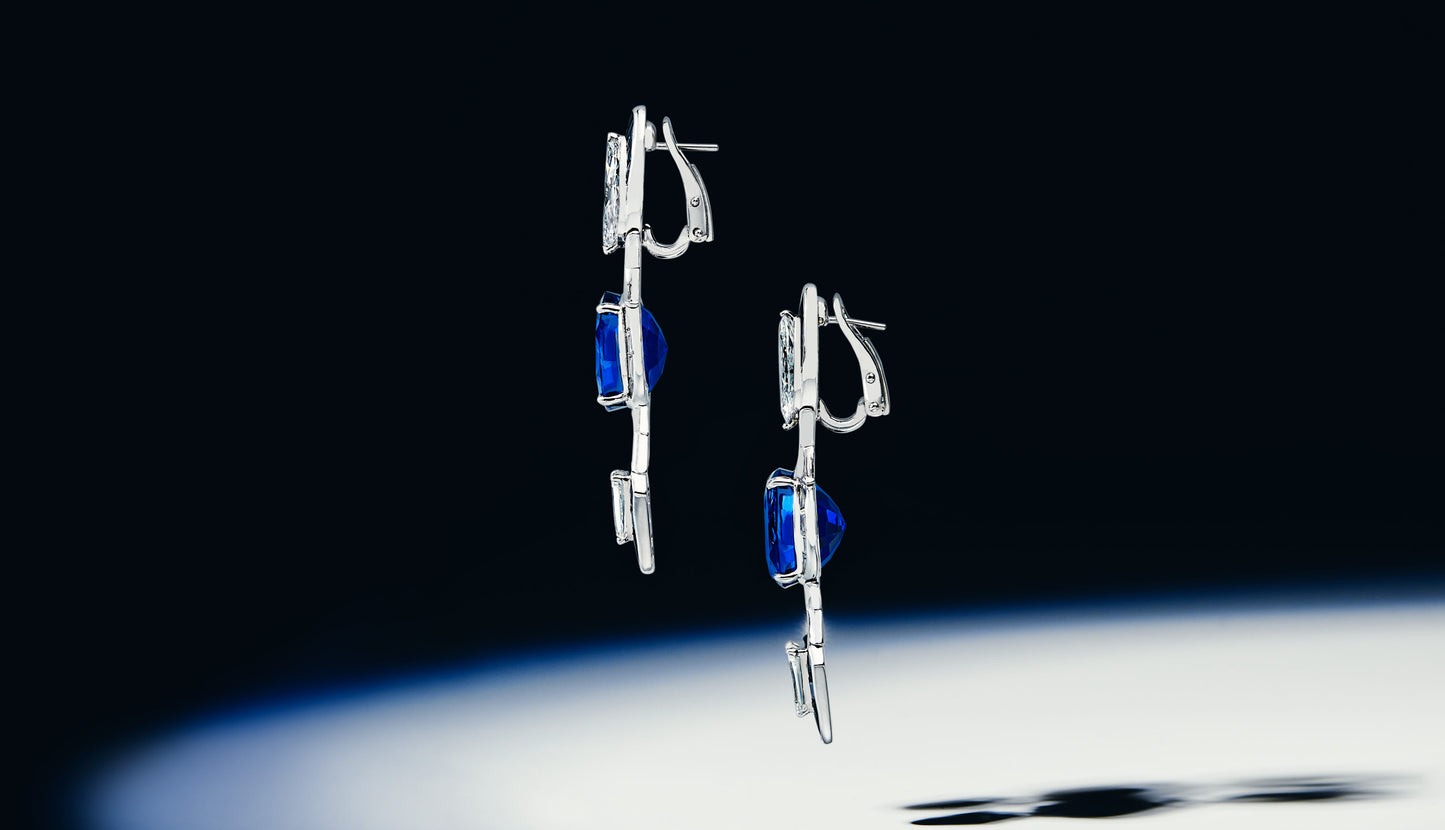 Triptych Earrings